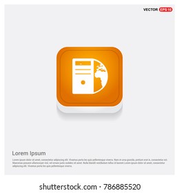 globe icon -  EPS 10