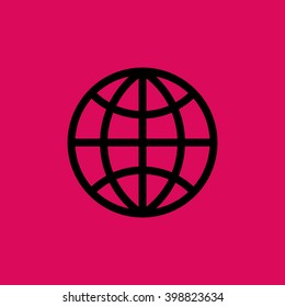 Globe Icon. Eps-10