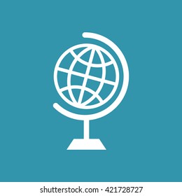 Globe Icon. Eps-10.