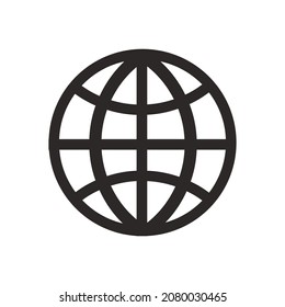 globe icon, explore, browse, education, laboratory, internet, network, world, earth, very suitable for use in business, office, logo, website and more