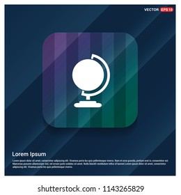 globe icon - Free vector icon