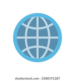 Globe Icon for Global Connectivity
