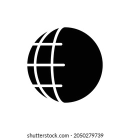 globe icon, global icon vector illustration
