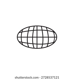 globe icon illustration  element design