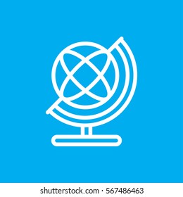 globe icon illustration isolated vector sign symbol