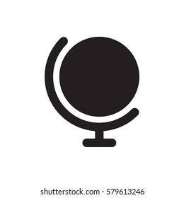 globe icon illustration isolated vector sign symbol