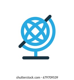 globe icon illustration isolated vector sign symbol