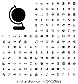 Globe icon illustration isolated vector sign symbol. education icons set for web and mobile.