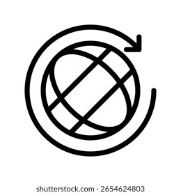 Icono de globo ilustración Vector Plantilla de diseño