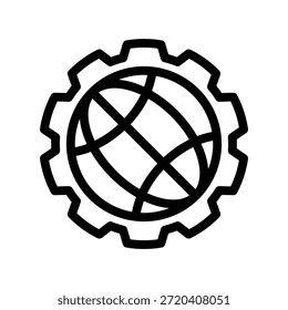 Icono de globo ilustración Vector Plantilla de diseño