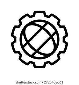 Icono de globo ilustración Vector Plantilla de diseño