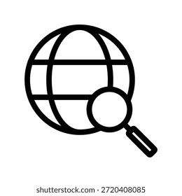 ícone Globo ilustração vetor modelo de design