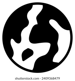 Globe Icon Illustration for web, app, infographic, etc