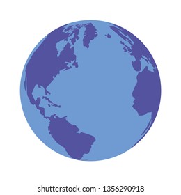 globe icon isolated