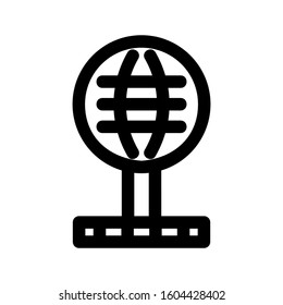 globe icon isolated sign symbol vector illustration - Collection of high quality black style vector icons
