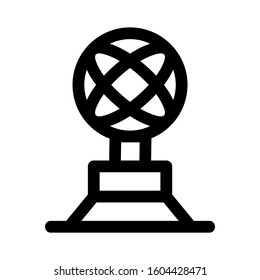 globe icon isolated sign symbol vector illustration - Collection of high quality black style vector icons
