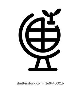 globe icon isolated sign symbol vector illustration - Collection of high quality black style vector icons
