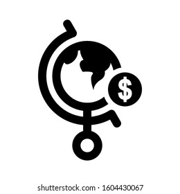 globe icon isolated sign symbol vector illustration - Collection of high quality black style vector icons
