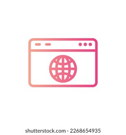 icono de globo con vektor aislado y fondo transparente