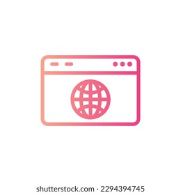 icono de globo con vektor aislado y fondo transparente