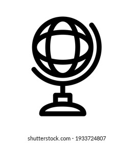 globe icon or logo isolated sign symbol vector illustration - high quality black style vector icons
