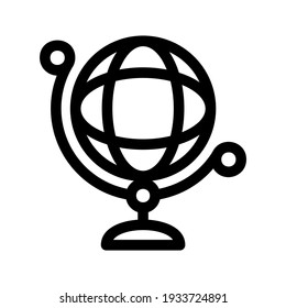 globe icon or logo isolated sign symbol vector illustration - high quality black style vector icons
