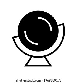 globe icon or logo isolated sign symbol vector illustration - high quality black style vector icons

