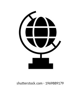 globe icon or logo isolated sign symbol vector illustration - high quality black style vector icons
