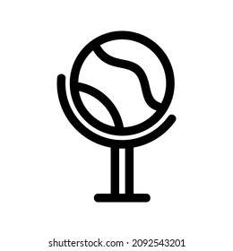 globe icon or logo isolated sign symbol vector illustration - high quality black style vector icons
