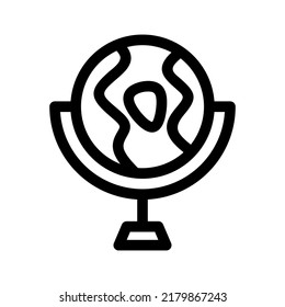 globe icon or logo isolated sign symbol vector illustration - high quality black style vector icons
