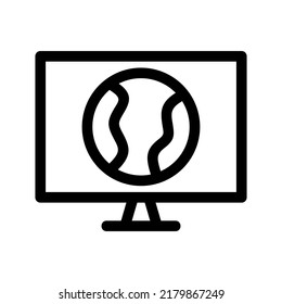 globe icon or logo isolated sign symbol vector illustration - high quality black style vector icons
