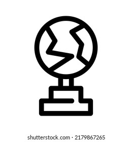 globe icon or logo isolated sign symbol vector illustration - high quality black style vector icons
