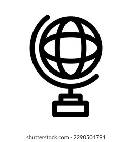 globe icon or logo isolated sign symbol vector illustration - high quality black style vector icons