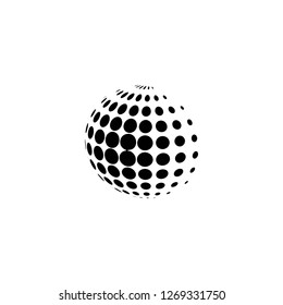 Globe icon logo vector design