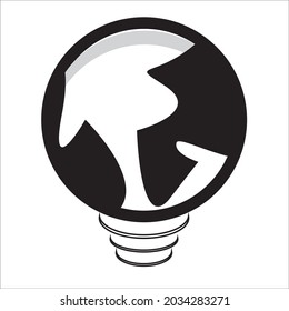 globe icon - map, earth, flat, vector, gps