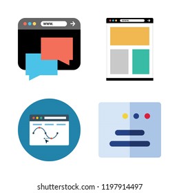 globe icon set. vector set about browser icons set.