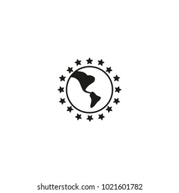 globe icon. sign design
