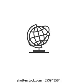 globe icon. sign design