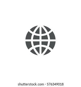 globe icon. sign design