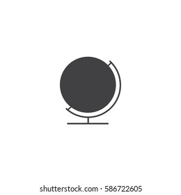 globe icon. sign design