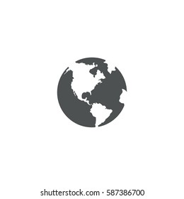 globe icon. sign design