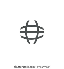 globe icon. sign design