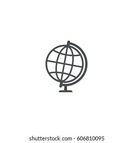 globe icon. sign design