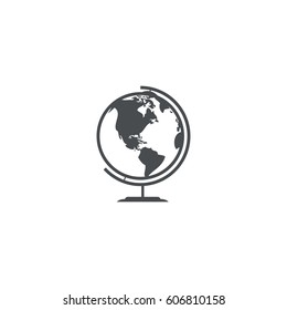 globe icon. sign design