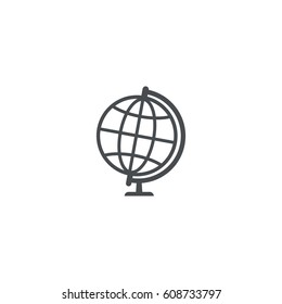 globe icon. sign design