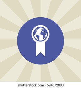 globe icon. sign design. background