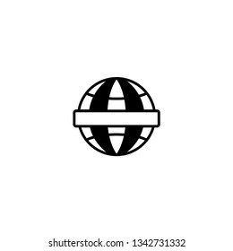 globe. globe icon. sign design. Vector.