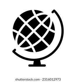 Globe icon. sign for mobile concept and web design. vector illustration
