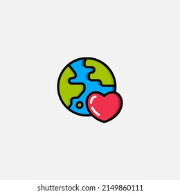 Globe icon sign vector,Symbol, logo illustration for web and mobile