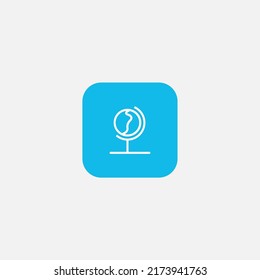 Globe icon sign vector,Symbol, logo illustration for web and mobile
